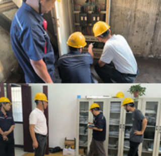 公司開展國(guó)慶節(jié)前安全大檢查